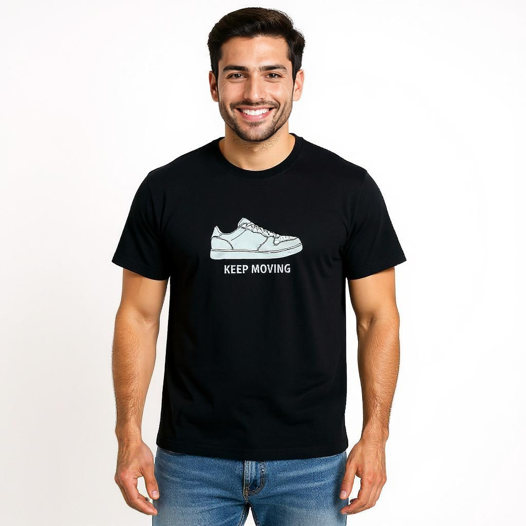 Keep Moving Sneaker T-Shirt