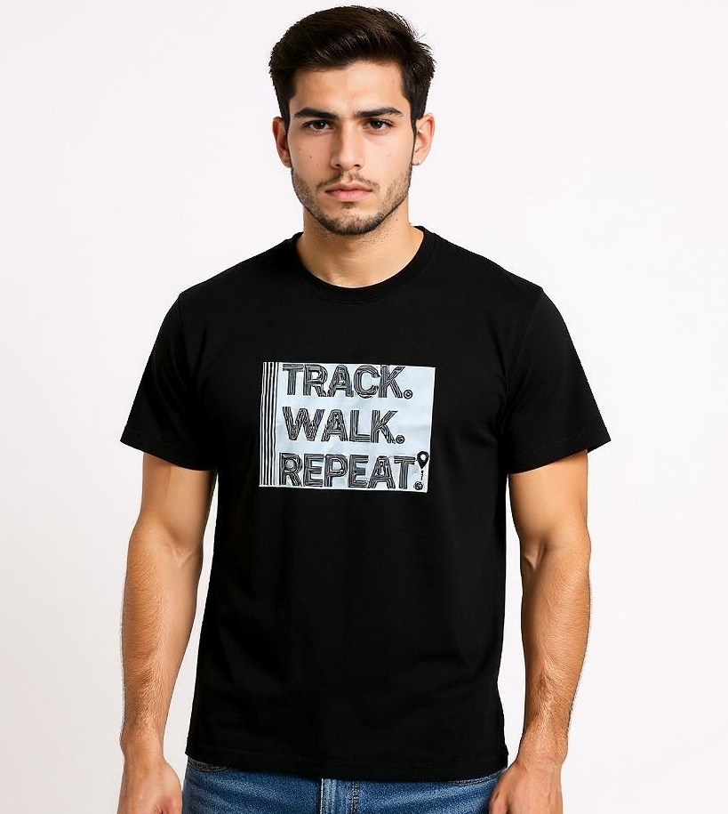 Track. Walk. Repeat. T-Shirt