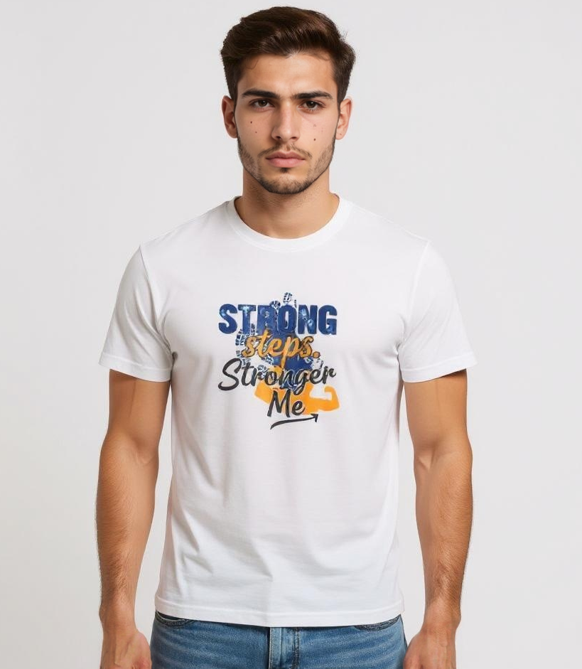 Strong Steps Stronger Me T-Shirt