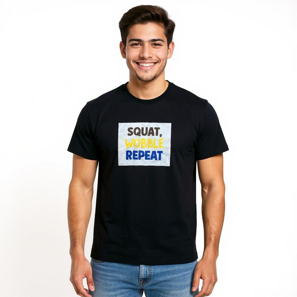 Squat, Wobble, Repeat T-Shirt