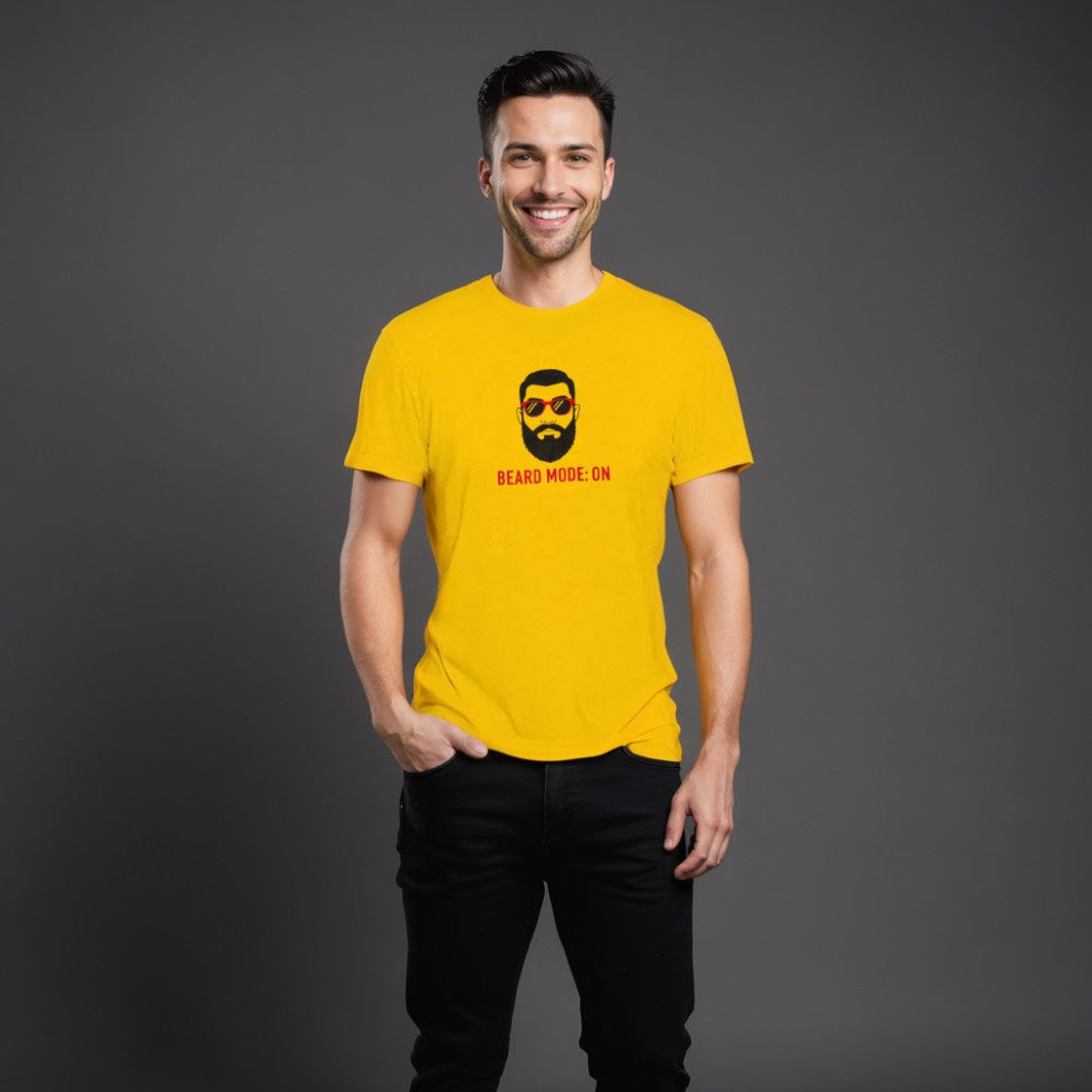 Beard Mode: On T-Shirt