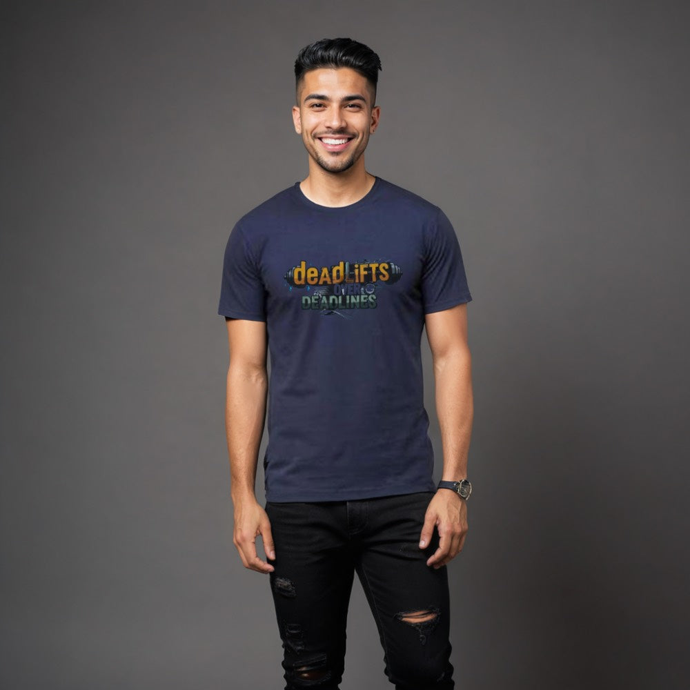 Deadlifts Over Deadlines T-Shirt