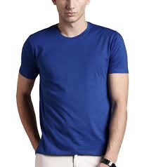 Casual Royal Blue crew neck