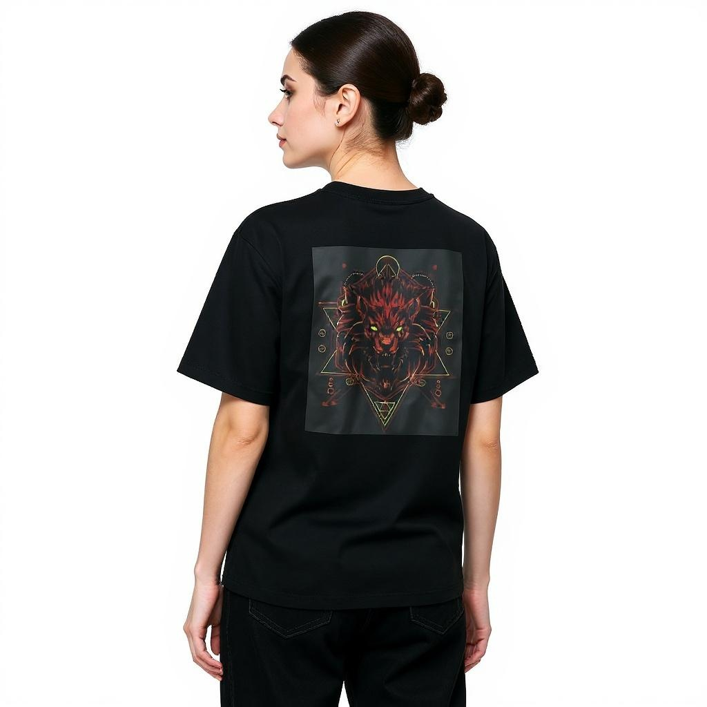 Geometric lion