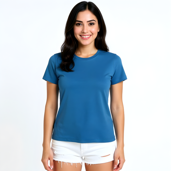 Baby Blue Crew Neck