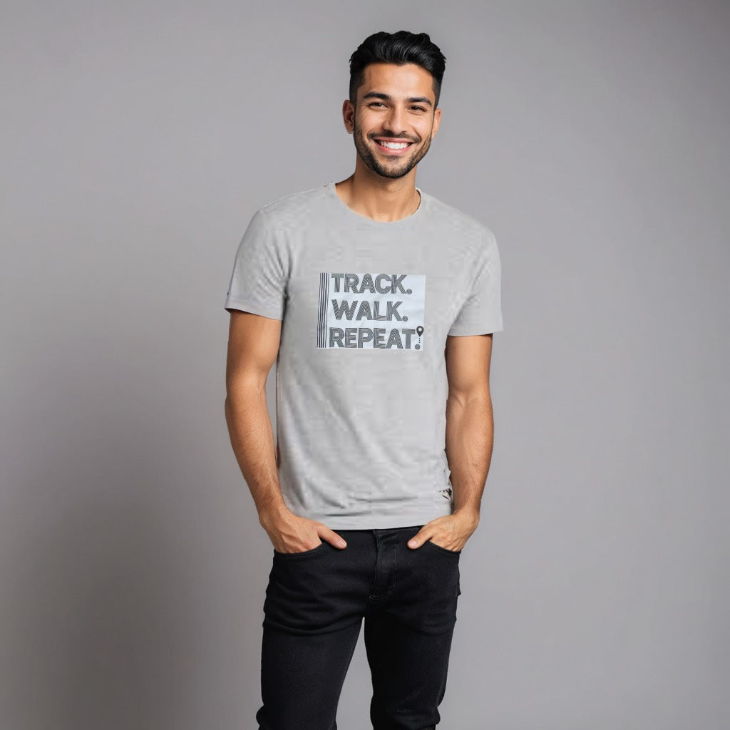 Track. Walk. Repeat. T-Shirt