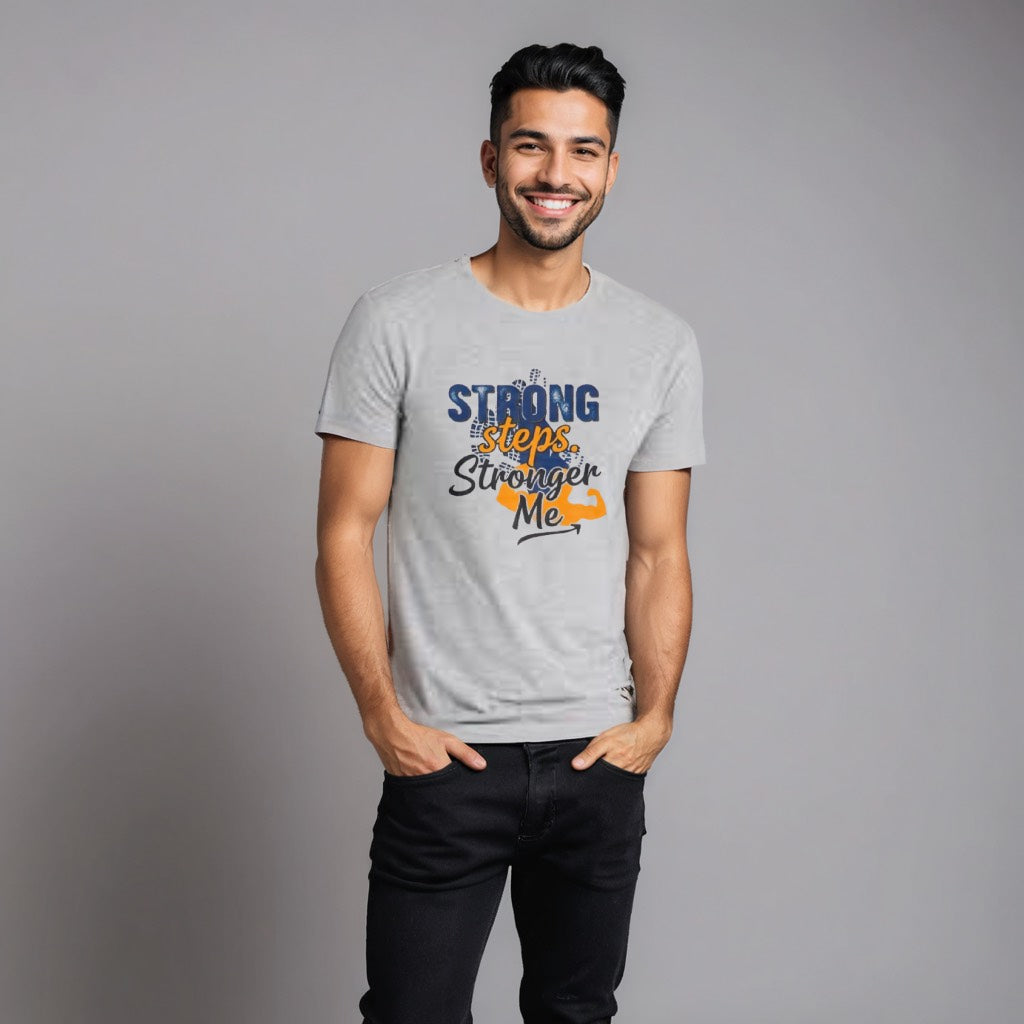 Strong Steps Stronger Me T-Shirt